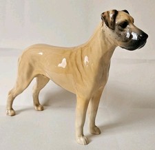 Vintage Beswick Great Dane Ornament Ruler Of Ouborough 968 Glossy Finish 