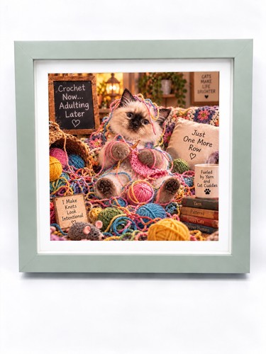 Ragdoll kitten crochet fun - ragdoll,