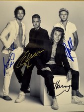 One Direction autographed