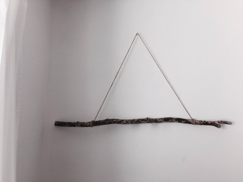 Large rustic wood wall hanging