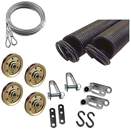 Garage door extension - door, spring