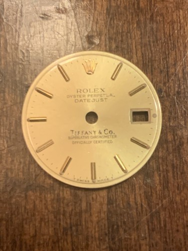 Rolex tiffany watch - **rolex, dial