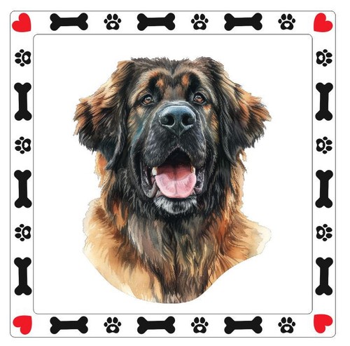 Leonberger dog sticker - leonberger, decal