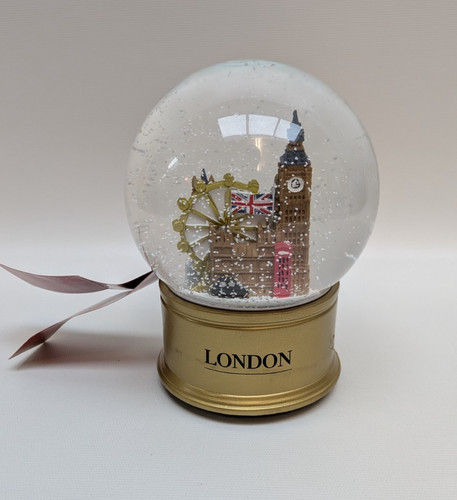 London light snow globe - m&s,