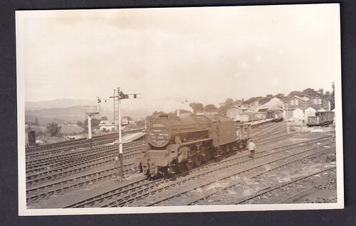 Railway cumbria steam loco - railway, br