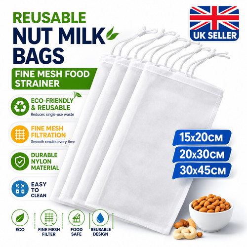 Reuseable muslin straining - reuseable,