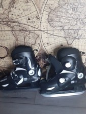 Oxelo Kids Ice Skates Black