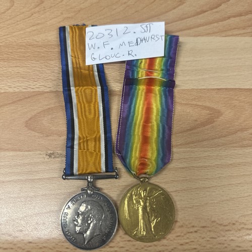 Genuine ww1 medal pair - ww1, 20312