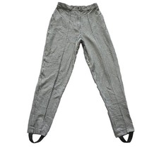 Womens Vintage 80s Monochrome Houndstooth Check Trousers Retro Indie Mod Ska 8