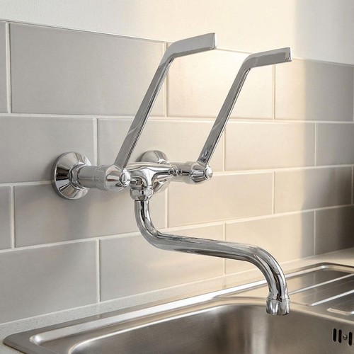 Extended levers kitchen tap - levers,