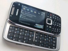 Rare Nokia E75 - Silver Black (Unlocked) Smartphone Nokia Communicator Retro 