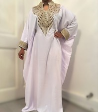 Morrocan kaftan with heavy - kaftan,
