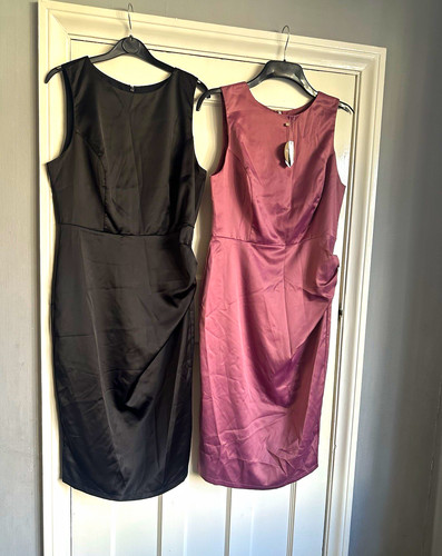 Apricot mini dress - dress, sleeveless