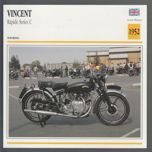 1952 vincent rapide - rapide, series