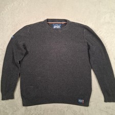 Superdry Jumper Mens XXL Grey
