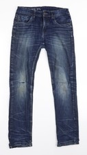 Womens UK Size 28 lindex blue