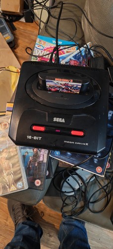Sega mega drive black - sega,