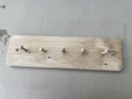 Oak shaker peg - peg, coat