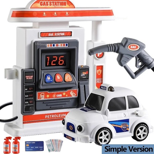 Gas station toy kids - station,