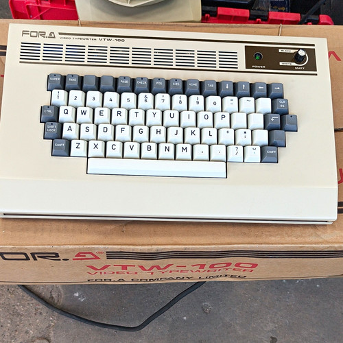 For video type writer - video,