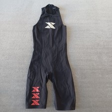 Xterra Velocity Speedsuit Womens M-S Black Sleeve Less Triathlon Swim Run Cycle