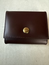 Ettinger London 1934 Coin Purse Brown. COIN PURSE WITH CARD POCKET RRP £200