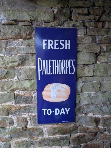 Palethorpes enamel sign - enamel,