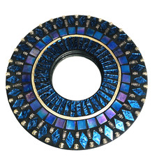 Hand-made Dibbits Mirror Blue