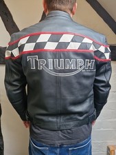 Triumph Leather Motorcycle