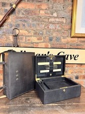 Antique leather writing slope