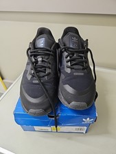 Adidas Trainers - ZX 1K Boost Triple Black Size 9 Worn Ony A Couple Of Times