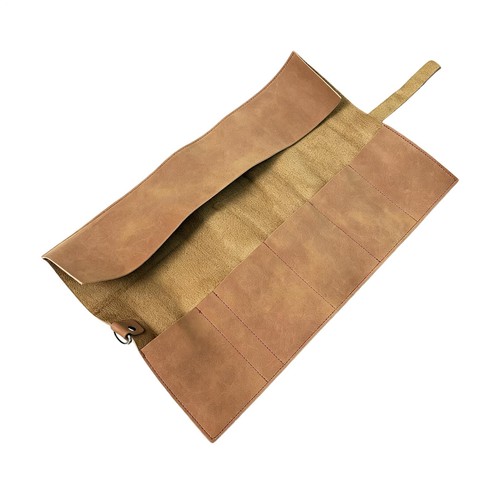 Pocket leather tool roll - pu,