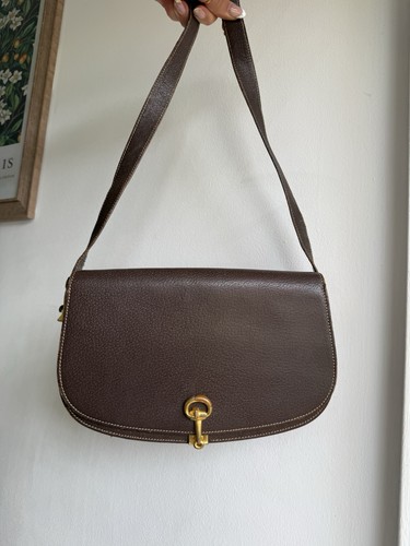 Vintage brown leather gucci
