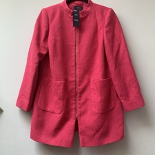 M&S Tweed Zip Up Blazer Jacket