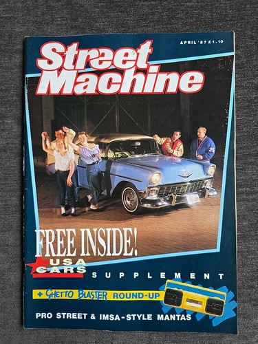 Street machine magazine - magazine, april