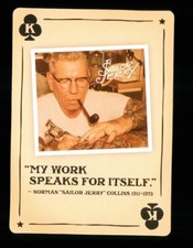 1 x modern playing card Sailor