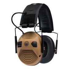 Beretta Electronic Shooting Folding Earmuff Ear Defenders - Otter Beige