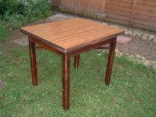 OLD OAK TABLE WITH PULL OUT