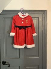 Christmas Dress Little Miss Santa  - 2-3 years