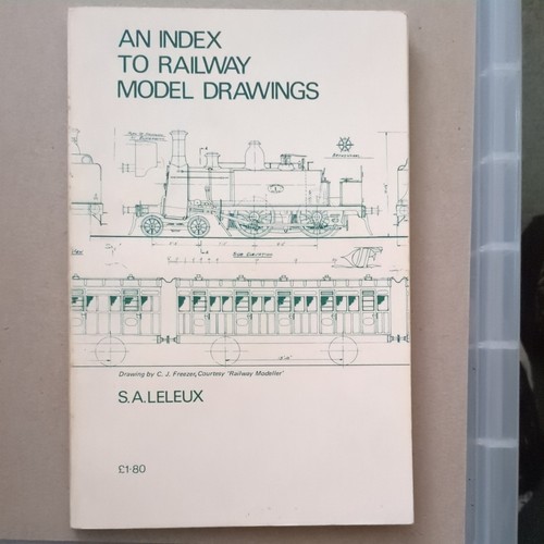 Index railway drawings - an, to