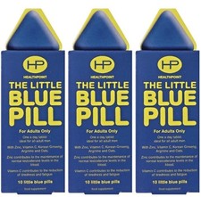 The Little Blue High Strength Herbal Supplement 10 x pills 3 packs