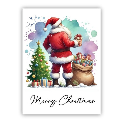 Multilingual christmas card - christmas,