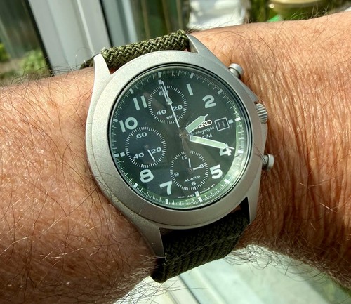 Seiko chronograph watch alarm - seiko, watch,