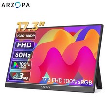 ARZOPA Portable 17.3" FHD