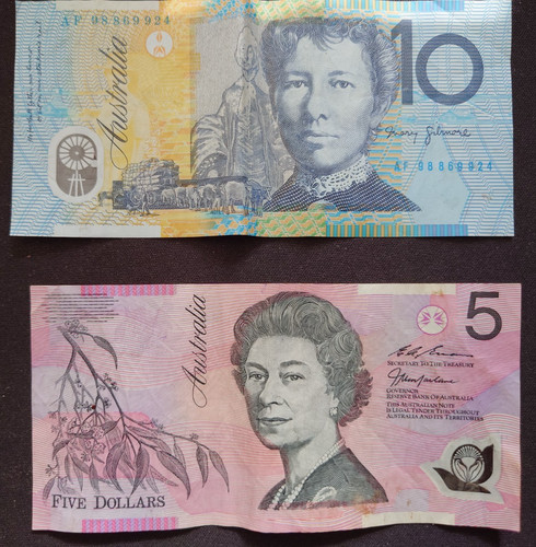 Australia 5 dollar - $10,