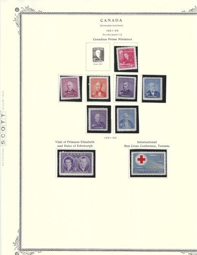 Silk stamps canadian - stamps,