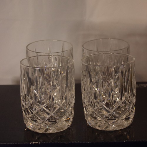 Cut crystal whiskey glasses - cut,