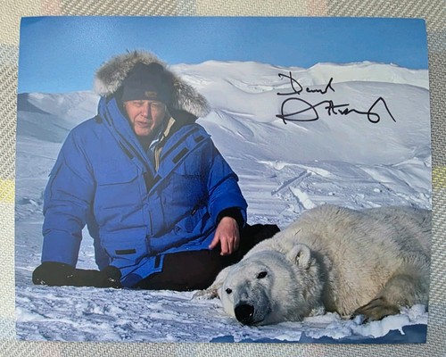 David attenborough hand - attenborough, signed