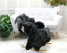 CURLY WOOL MONGOLIAN SHEEPSKIN