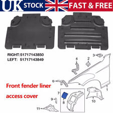 N/S & O/S Wheel Arch Headlight Bulb Access Panel Cover for BMW E90 E91 3 Series